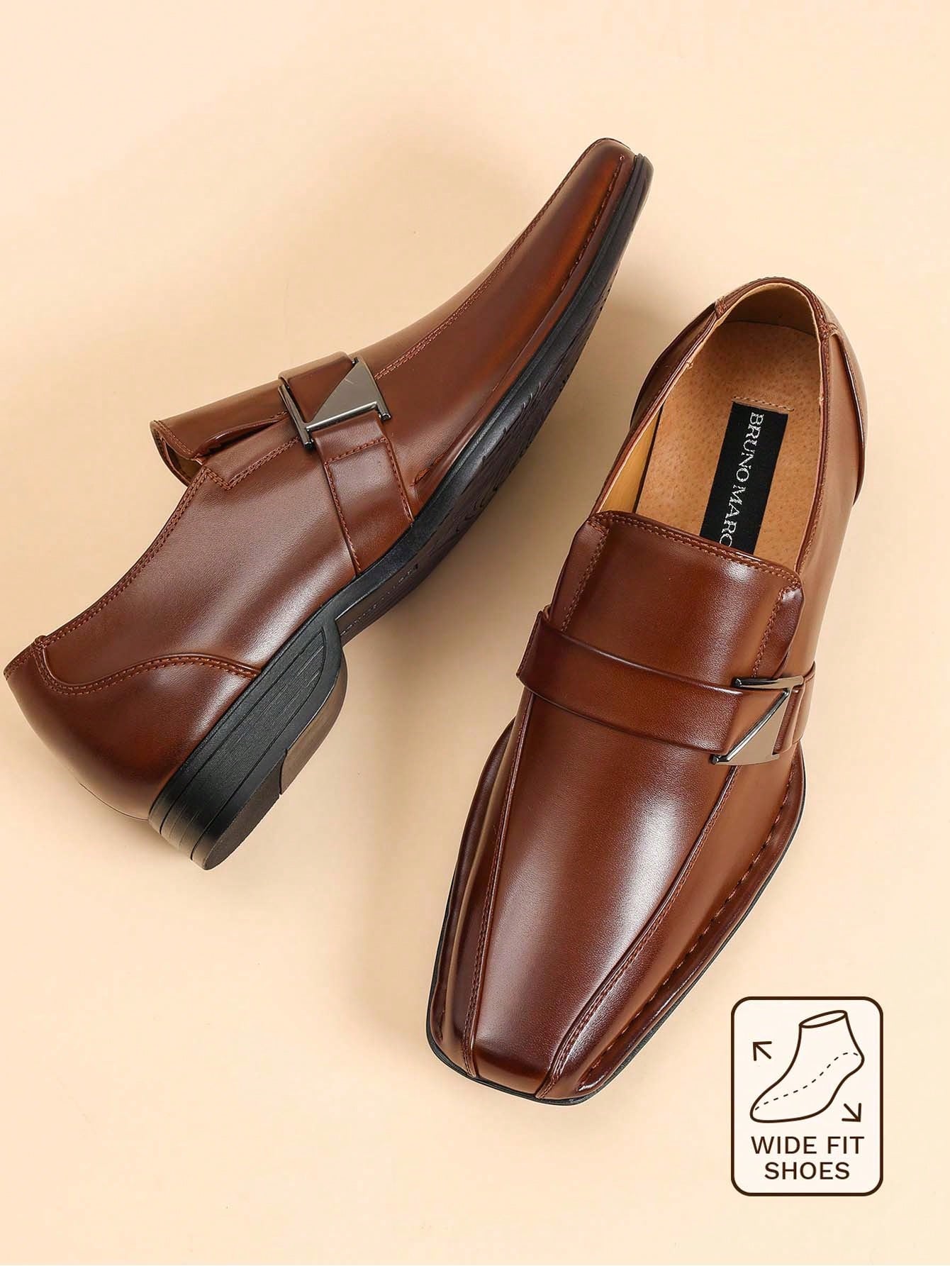 Formal Men Daily Wear Footwear - Heren loafers van kunstleer met voering,