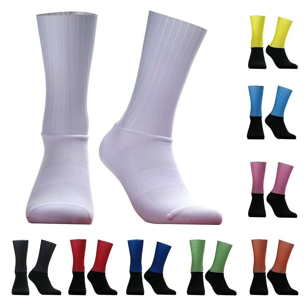 Sock Garter Men - 2026 Naadloze nieuwe fietssokken, antislip teamsokken,