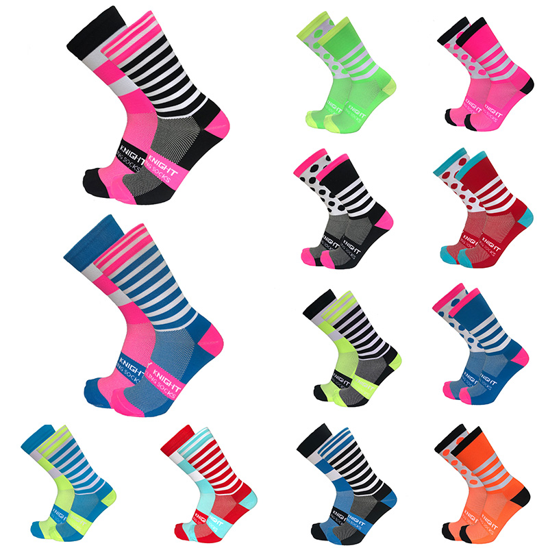 Nieuwe Streep Dot Fietssokken  - Sock Garter Men recensie en prijs