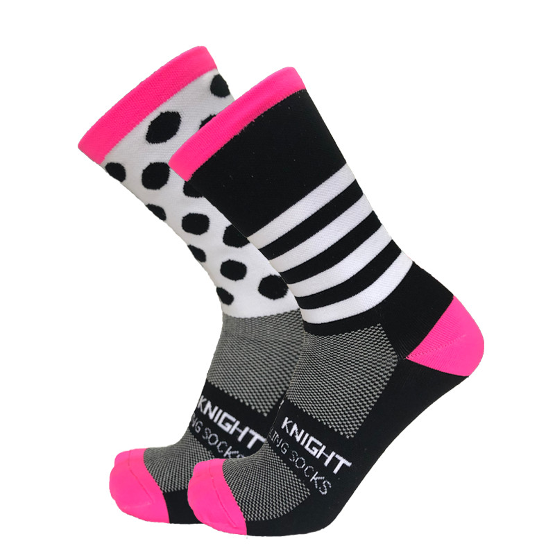 Nieuwe Streep Dot Fietssokken  - Sock Garter Men recensie en prijs