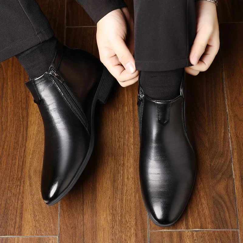 Luxe Heren Laarzen Mode Hoge T - Men Formal Wear With Boots recensie en prijs