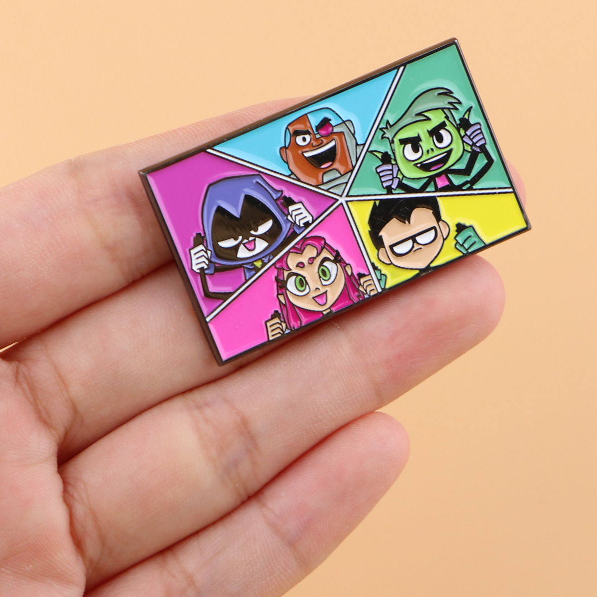 Nieuwe Teen Heroes Team Emaill - Tuxedo Lapel Pin recensie en prijs