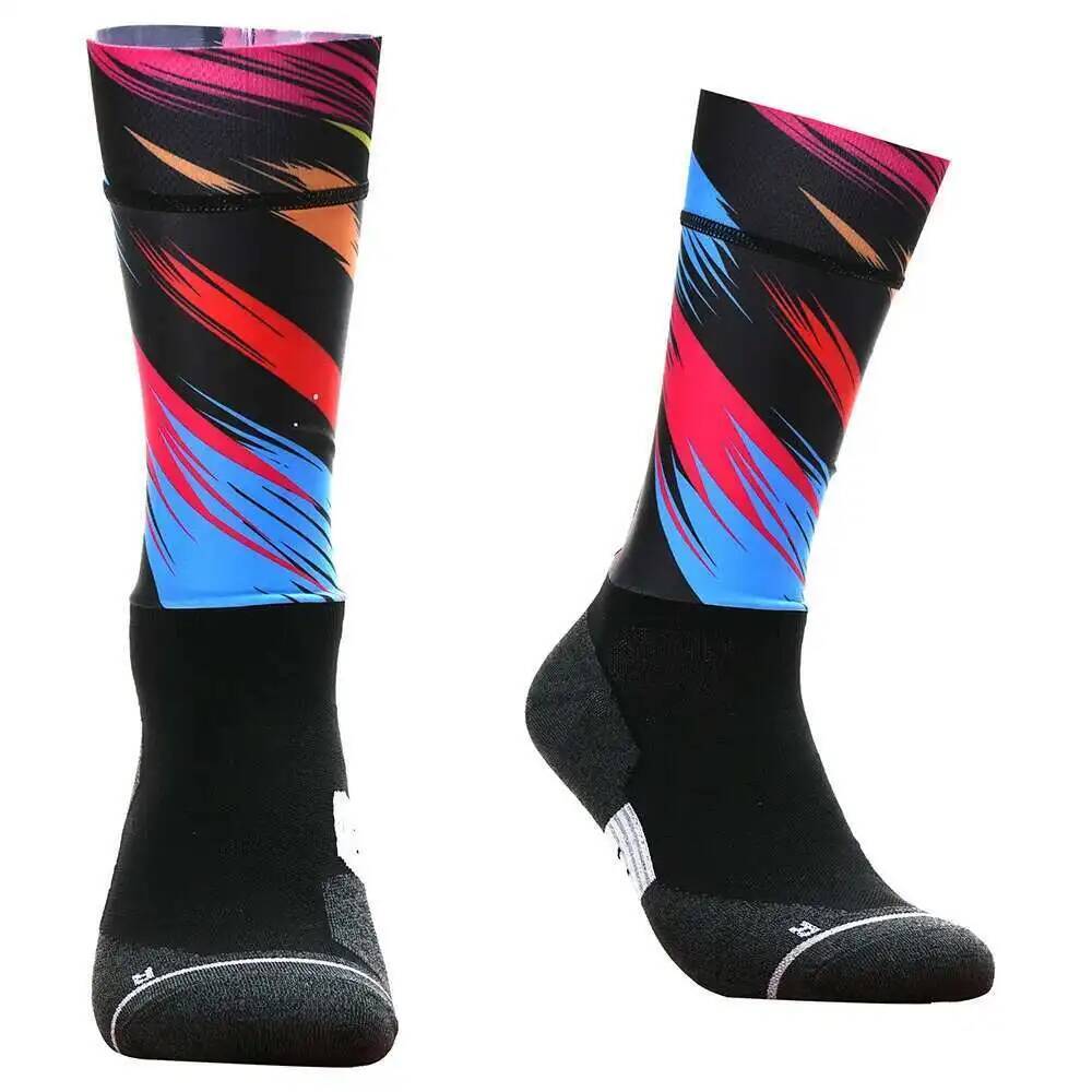 Levendige geometrische fietsso - Sock Garter Men recensie en prijs