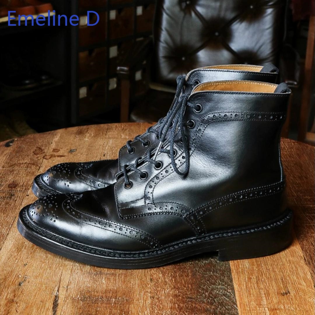 Heren Brogue enkellaarzen, gem - Formal Men Daily Wear Footwear recensie en prijs