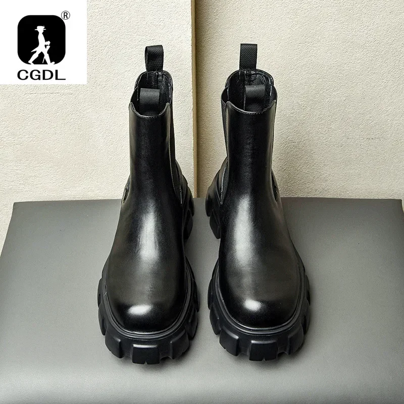 Echt leer Dikke zolen Heren La - Men Formal Wear With Boots recensie en prijs