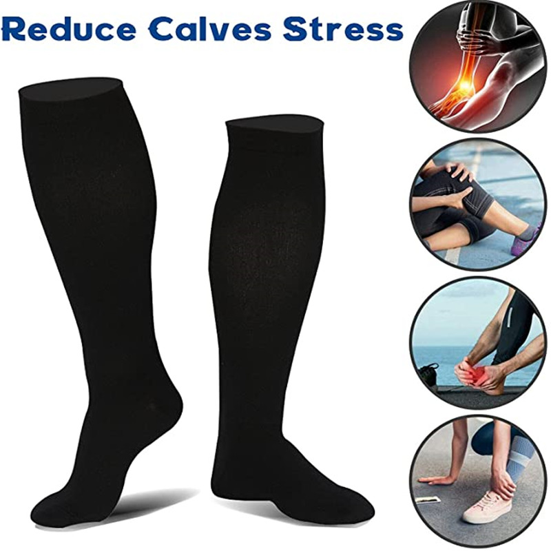 3 paar Compressie Sokken Knie  - Sock Garter Men recensie en prijs
